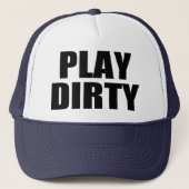 汚れた演劇 キャップ (正面)