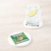 汚れた独身のカエルはSnscksを放します コースター (側面)