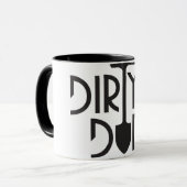 汚れた男のコーヒー・マグ マグカップ (正面左)