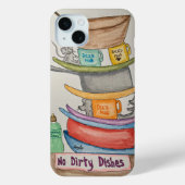 汚れた皿なし Case-Mate iPhoneケース (裏面)