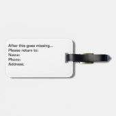 汚れた衣服-黒 ラゲッジタグ (裏面横)