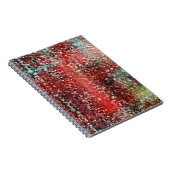 汚れた赤いタイル色あせ汚れた？ ノートブック (右側)