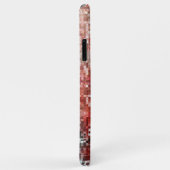 汚れた赤い小さなタイル色あせ汚れた？ Case-Mate iPhoneケース (裏面/右)