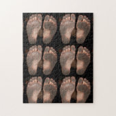 汚れた足 ジグソーパズル (縦)