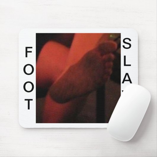 汚れた足 マウスパッド (マウス)