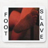 汚れた足 マウスパッド (正面)