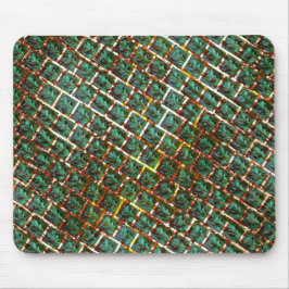 汚れた錆びたグリルの下 マウスパッド