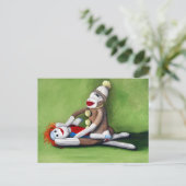 汚れた靴下[1] ポストカード (スタンド正面)