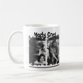 汚れた3箱の信号器のマグ コーヒーマグカップ (左)