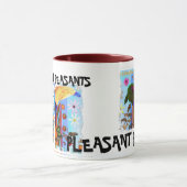 汚れた3箱の信号器のマグ マグカップ (中央)