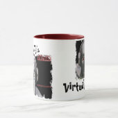 汚れた3箱の信号器のマグ マグカップ (中央)