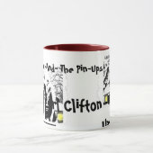 汚れた3箱の信号器のマグ マグカップ (中央)