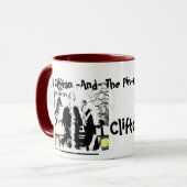 汚れた3箱の信号器のマグ マグカップ (正面左)