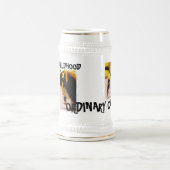 汚れた3箱ステイン ビールジョッキ (中央)