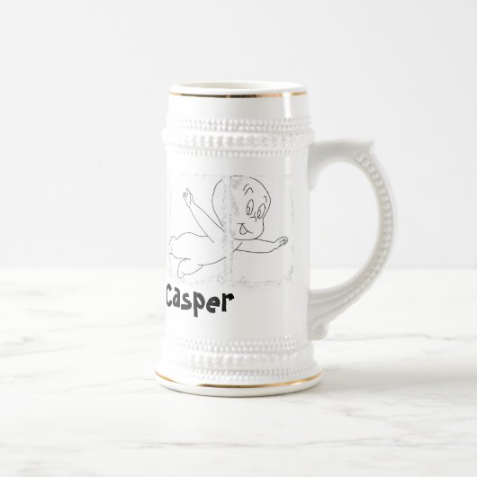 汚れた3箱ステイン ビールジョッキ (右)