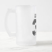 汚れた30の曇らされたガラスのビールのジョッキ フロストグラスビールジョッキ (左)