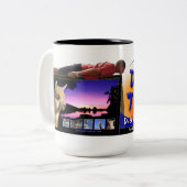 汚れた30 ツートーンマグカップ (正面左)