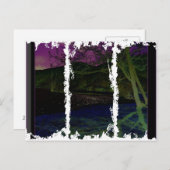 汚れた3Tボックスはがき水と地球 ポストカード (正面/裏面)