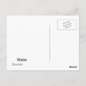 汚れた3Tボックスはがき水と地球 ポストカード (裏面)