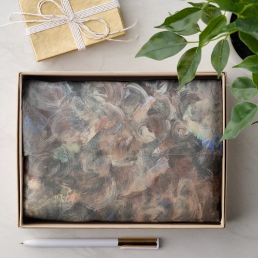 汚れた 薄葉紙 (ギフト)