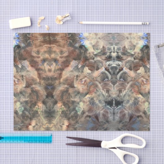 汚れた 薄葉紙 (クラフト)