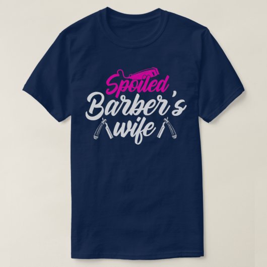汚れたBarberx27の妻 Tシャツ (デザイン正面)