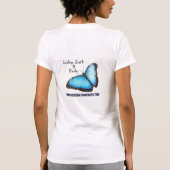 汚れているなることはいままで決してそんなにおもしろい…ではなかったです Tシャツ (裏面)