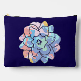 汚れでつくった絵を描花 アクセサリーポーチ