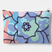 汚れでつくった絵を描花 アクセサリーポーチ (裏面)