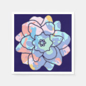 汚れでつくった絵を描花 スタンダードカクテルナプキン (正面)