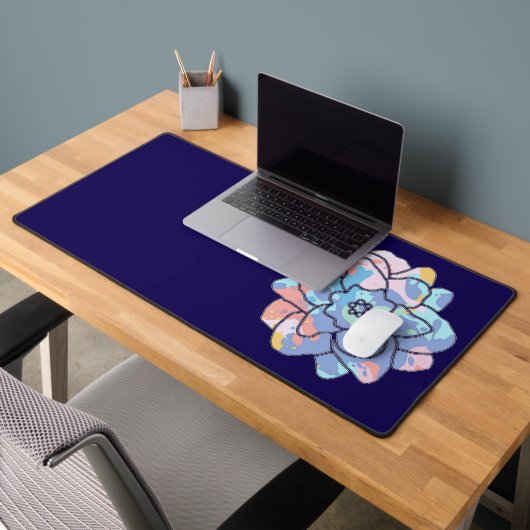 汚れでつくった絵を描花 デスクマット (オフィス2)