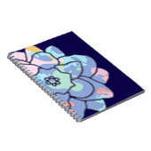 汚れでつくった絵を描花 ノートブック (右側)