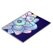 汚れでつくった絵を描花 ノートブック (左側)