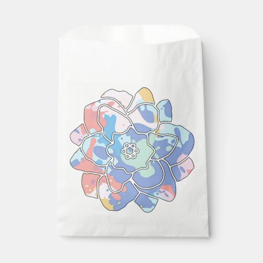 汚れでつくった絵を描花 フェイバーバッグ (正面)