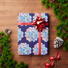 汚れでつくった絵を描花 ラッピングペーパー