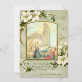 汚れなき聖母マリアよ、全ての身と心と魂とをもって、我らを聖別し給え (正面)