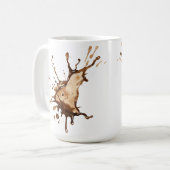 汚れなんて気にしない！ コーヒーマグカップ (正面左)