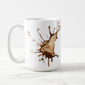 汚れなんて気にしない！ コーヒーマグカップ (左)