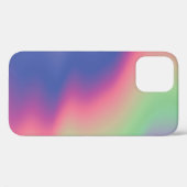 汚れのあるホログラフィックカラフルテクスチャ。サイケド Case-Mate iPhoneケース (裏面 (横))
