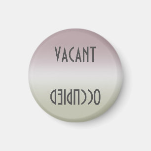 汚れのない  空の占有磁石 マグネット