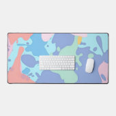 汚れの汚れのパタ絵を描ーン デスクマット (キーボード&マウス)