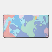 汚れの汚れのパタ絵を描ーン デスクマット (正面)