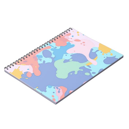 汚れの汚れのパタ絵を描ーン ノートブック (左側)