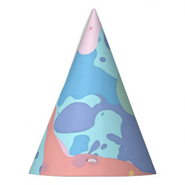 汚れの汚れのパタ絵を描ーン パーティーハット