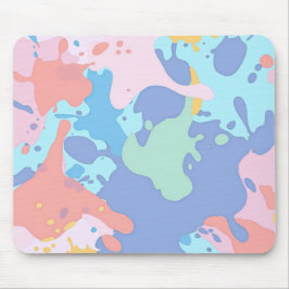 汚れの汚れのパタ絵を描ーン マウスパッド