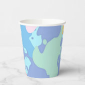 汚れの汚れのパタ絵を描ーン 紙コップ (左)