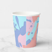 汚れの汚れのパタ絵を描ーン 紙コップ (右)