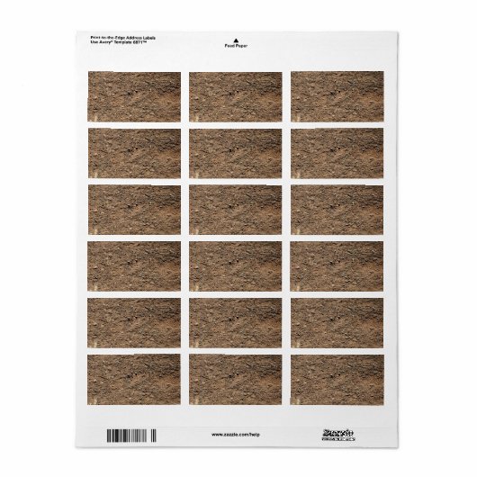 汚れの背景 ラベル (フルシート)