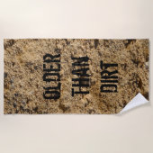 汚れより古い ビーチタオル (正面)