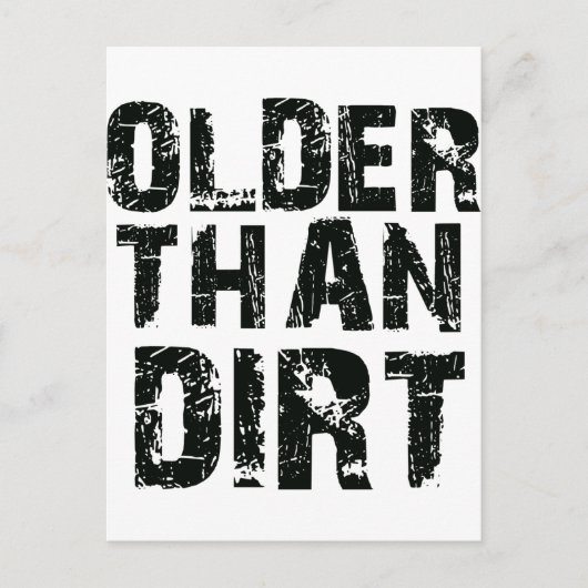 汚れより古い ポストカード (正面)